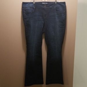 Torrid Dark Wash Flare Jeans